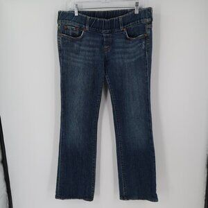 Lucky Brand Lil Maggie Elastic Waist Maternity Jeans 10